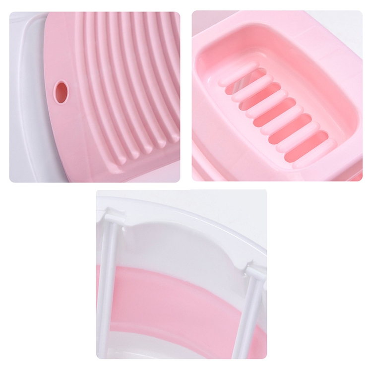 洗濯用たらい 折りたたみ 洗濯板付き | PlusNao | 詳細画像14 