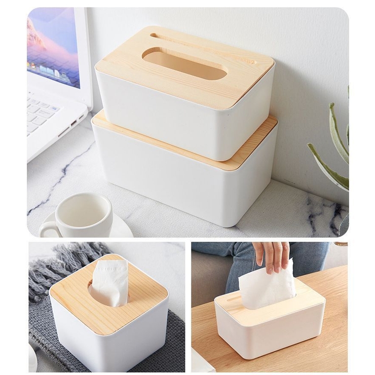 蓋つきティッシュボックス ティッシュケース ティッシュ入れ | PlusNao | 詳細画像4 