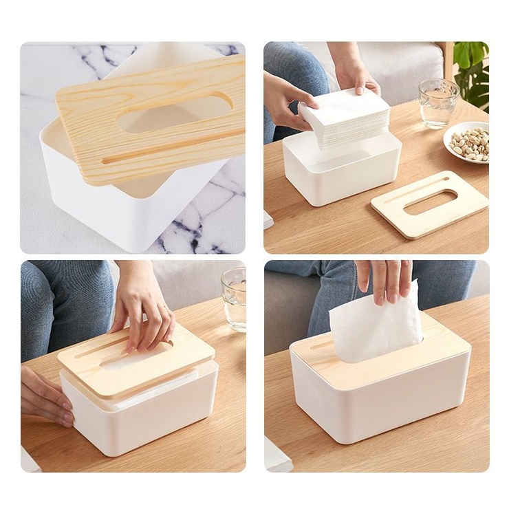 蓋つきティッシュボックス ティッシュケース ティッシュ入れ | PlusNao | 詳細画像5 