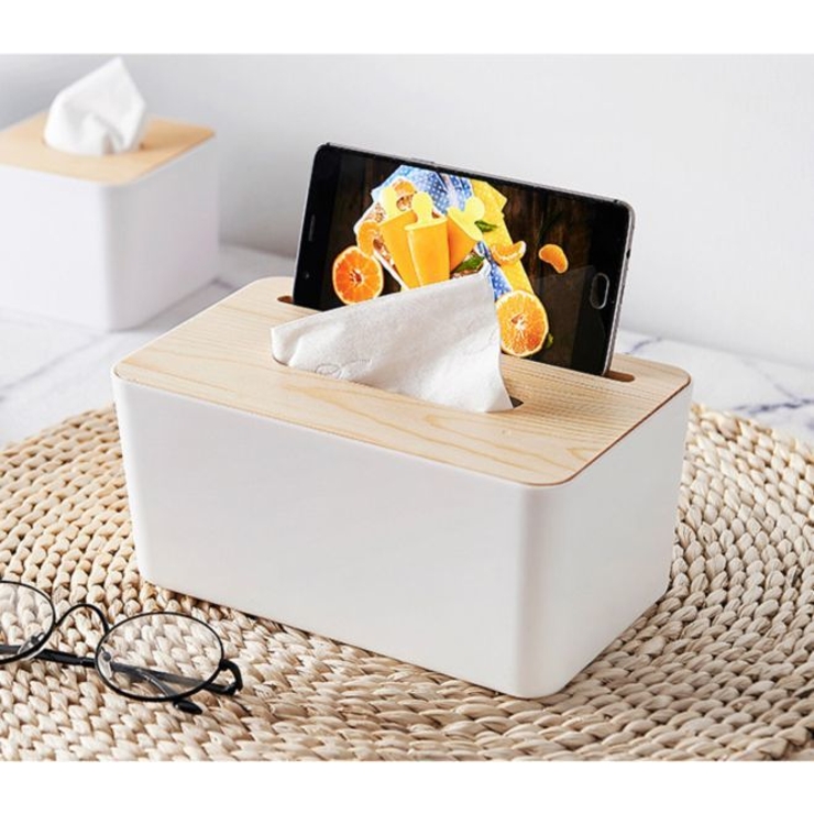 蓋つきティッシュボックス ティッシュケース ティッシュ入れ | PlusNao | 詳細画像6 