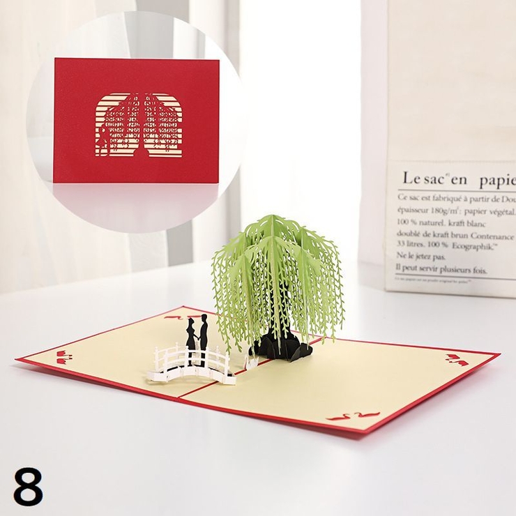 グリーティングカード メッセージカード 3D立体 | PlusNao | 詳細画像12 