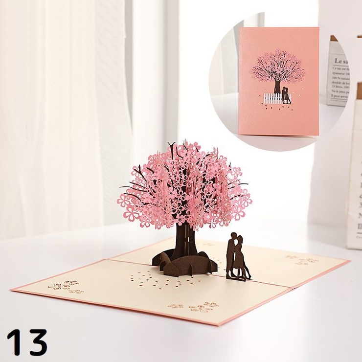 グリーティングカード メッセージカード 3D立体 | PlusNao | 詳細画像17 