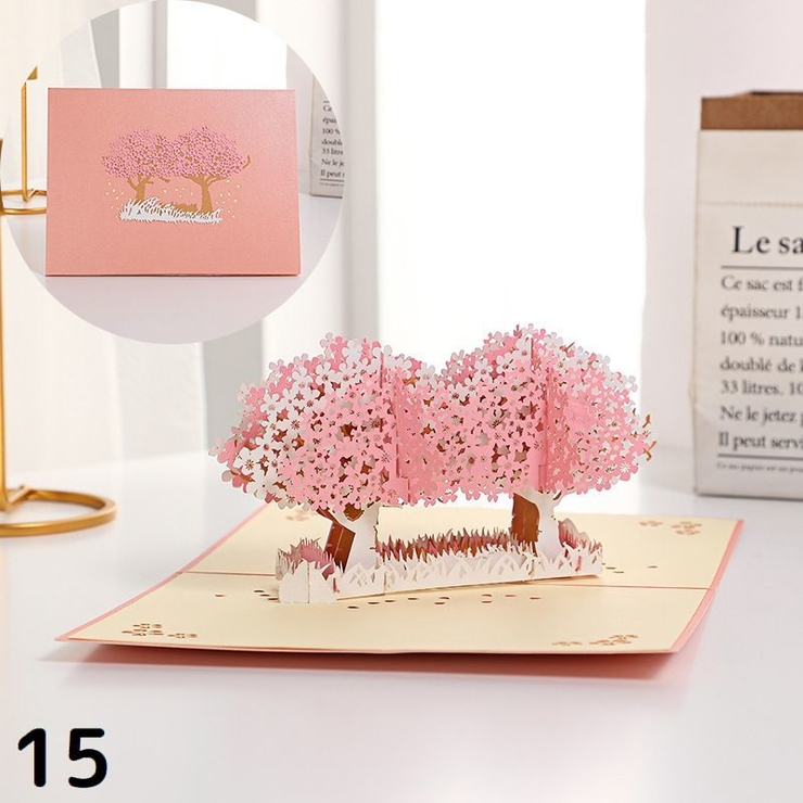 グリーティングカード メッセージカード 3D立体 | PlusNao | 詳細画像19 