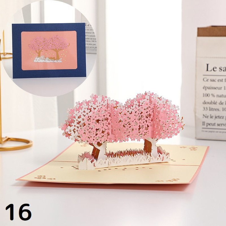 グリーティングカード メッセージカード 3D立体 | PlusNao | 詳細画像20 