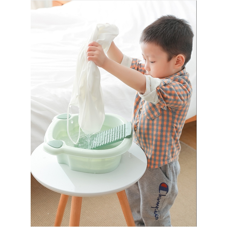 洗濯用たらい 洗濯板付き ミニ | PlusNao | 詳細画像2 