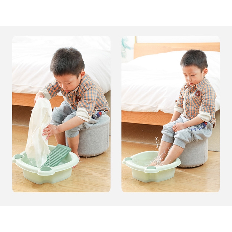 洗濯用たらい 洗濯板付き ミニ | PlusNao | 詳細画像3 