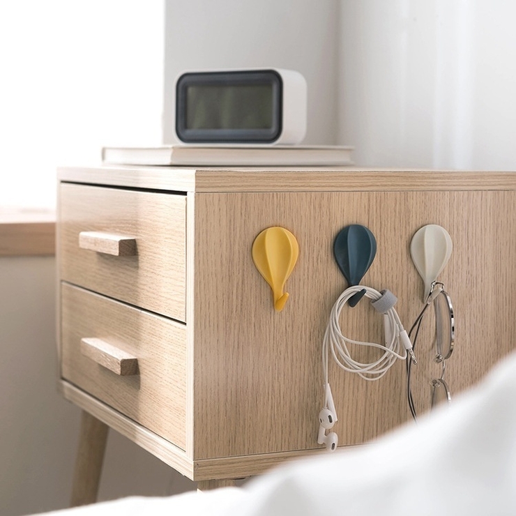 粘着フック 8個セット ウォールフック | PlusNao | 詳細画像2 