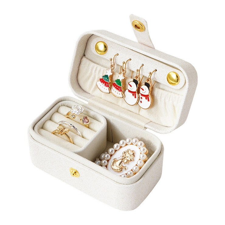 アクセサリーケース ジュエリーボックス コンパクト[品番