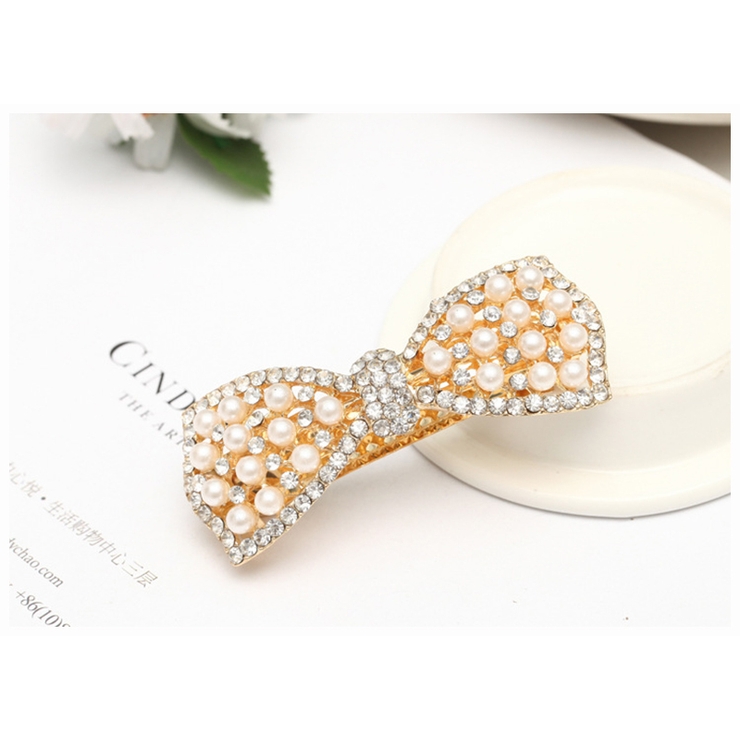 バレッタ 髪飾り リボンモチーフ | PlusNao | 詳細画像8 