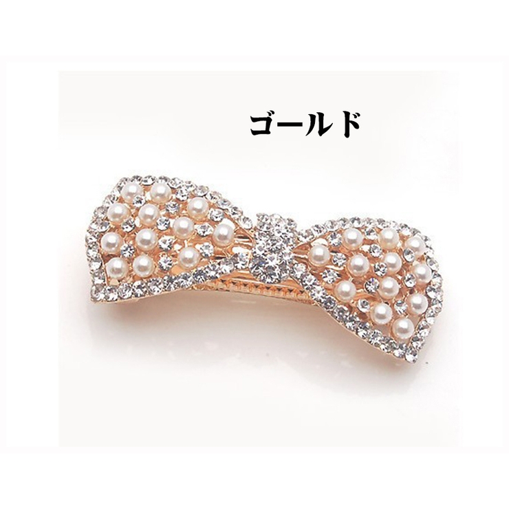 バレッタ 髪飾り リボンモチーフ | PlusNao | 詳細画像9 