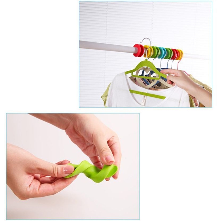 ハンガーストッパー 5個セット ハンガーキャッチャー | PlusNao | 詳細画像8 