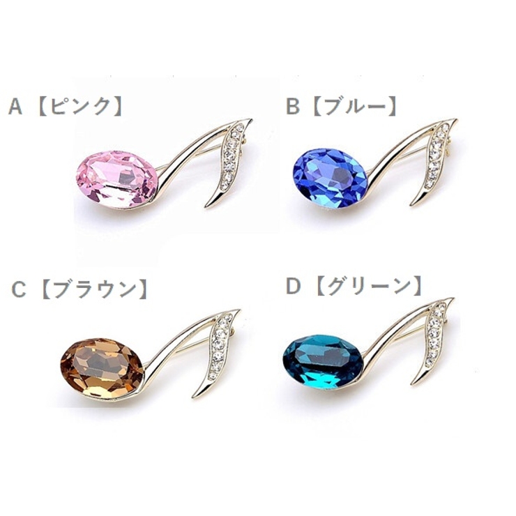 レディース ブローチ ビジュー | PlusNao | 詳細画像5 