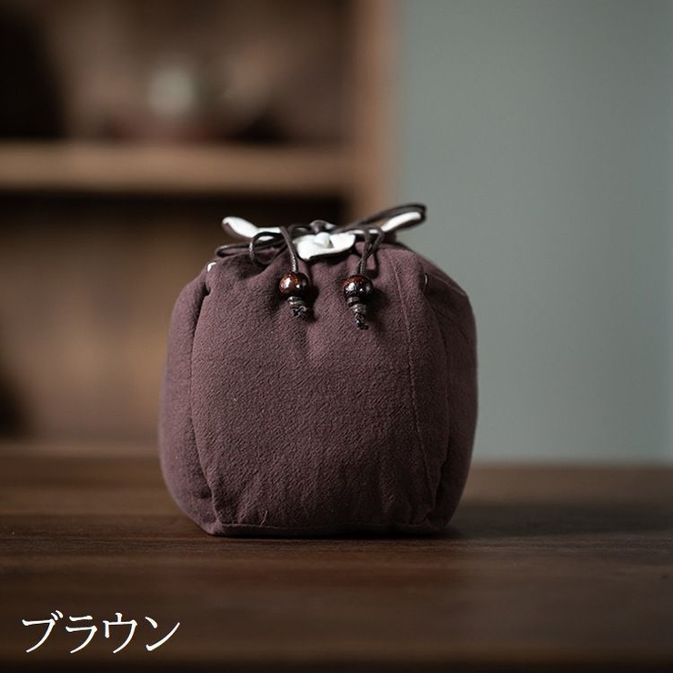 巾着袋 茶器バッグ 収納バッグ | PlusNao | 詳細画像14 