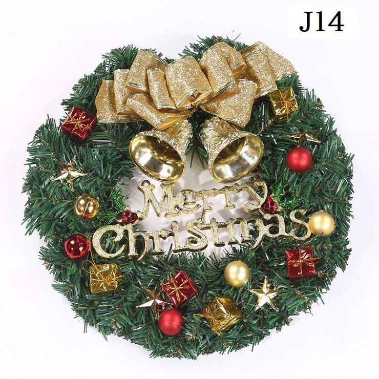 クリスマスリース 30cm 壁掛け | PlusNao | 詳細画像5 