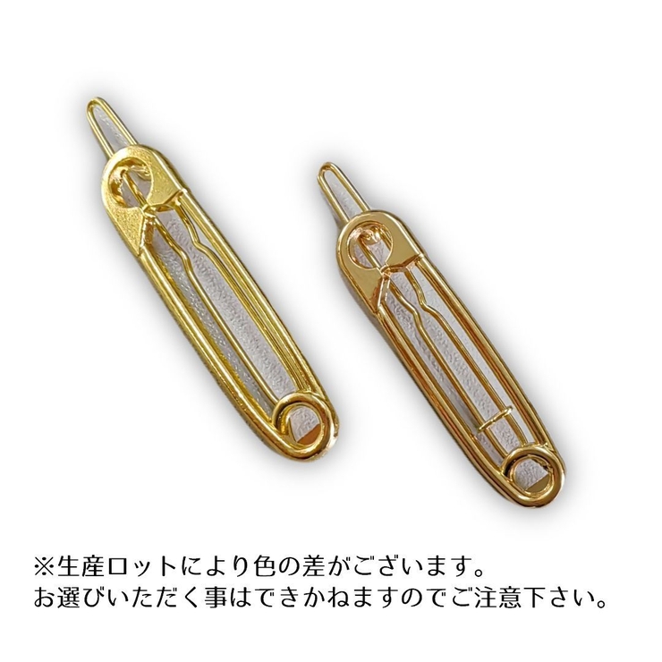ヘアピン ヘアクリップ 安全ピン風 | PlusNao | 詳細画像10 