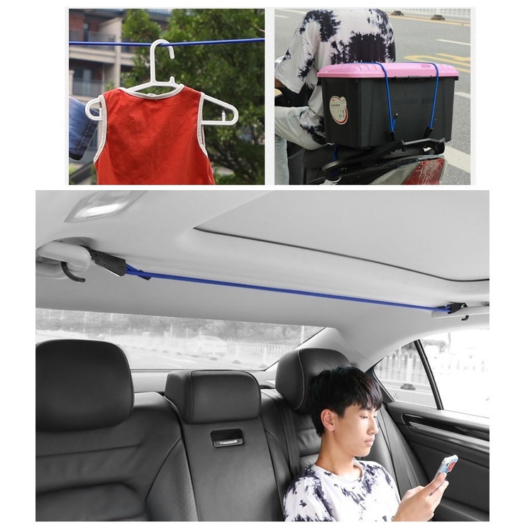 物干しロープ フック式 車内 | PlusNao | 詳細画像6 