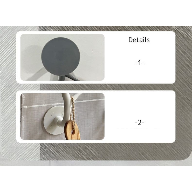 ウォールフック 2個セット 粘着フック | PlusNao | 詳細画像10 