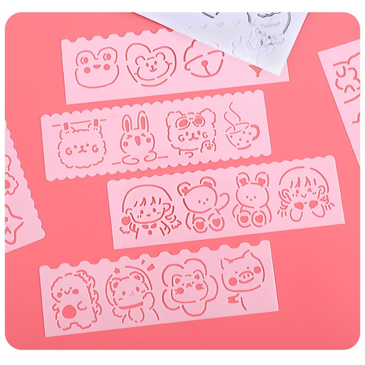 ステンシルシート お絵描き プレート | PlusNao | 詳細画像10 