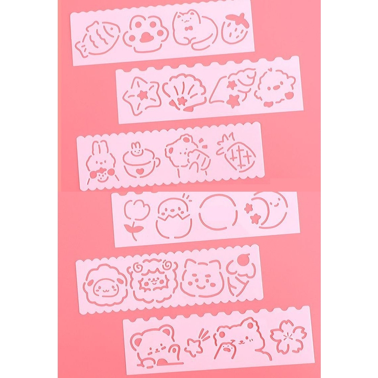 ステンシルシート お絵描き プレート | PlusNao | 詳細画像12 