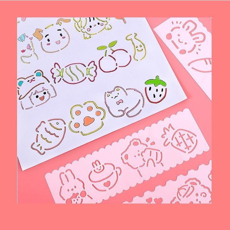 ステンシルシート お絵描き プレート | PlusNao | 詳細画像13 