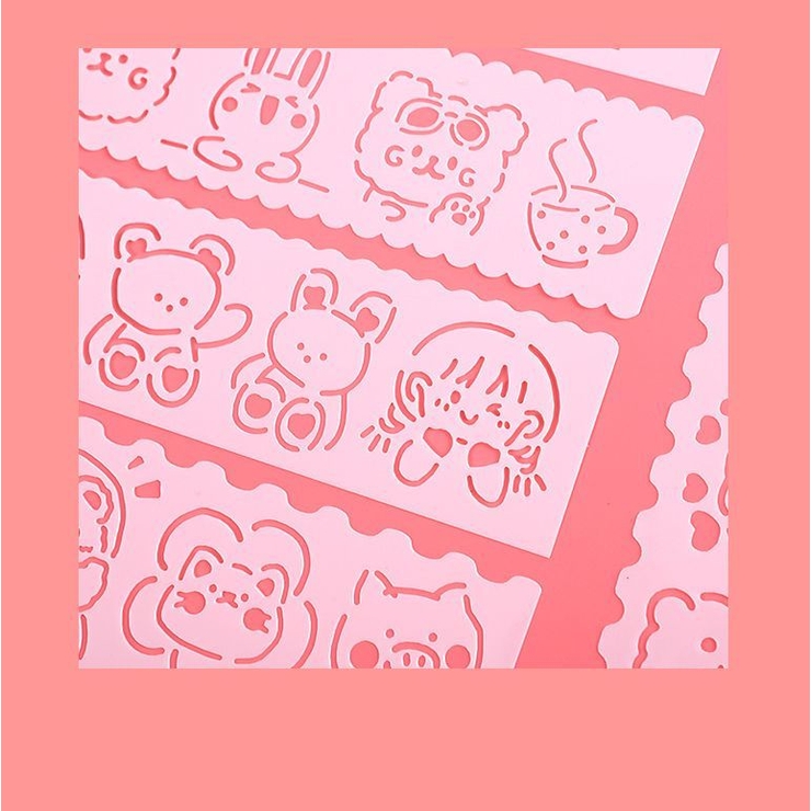 ステンシルシート お絵描き プレート | PlusNao | 詳細画像14 