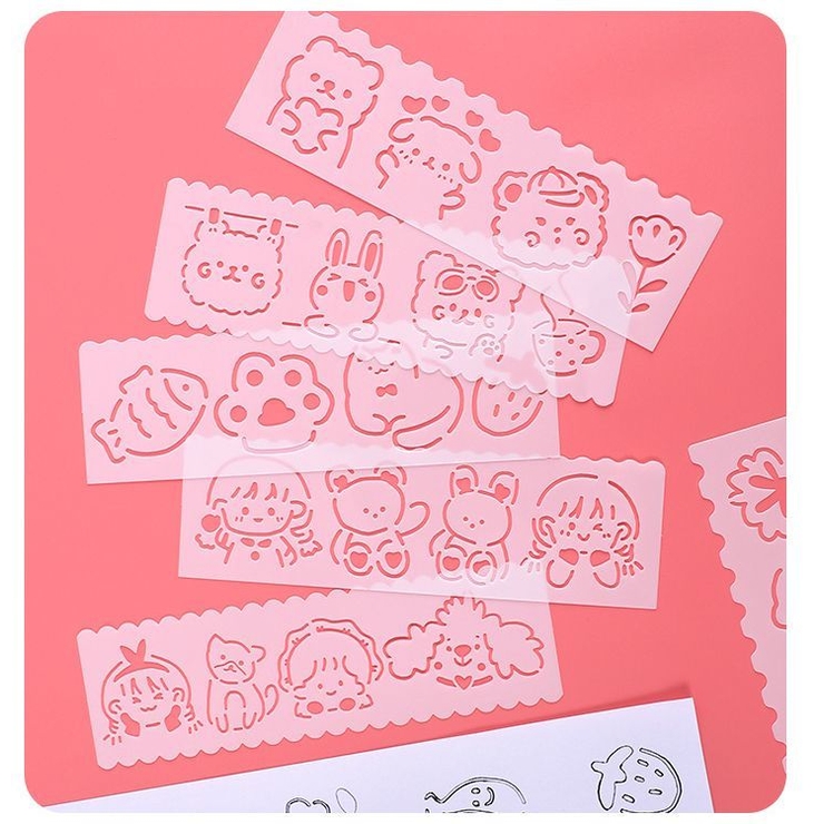 ステンシルシート お絵描き プレート | PlusNao | 詳細画像9 