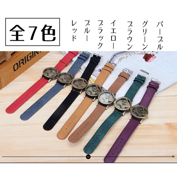 腕時計 アナログ ラウンドウォッチ | PlusNao | 詳細画像11 