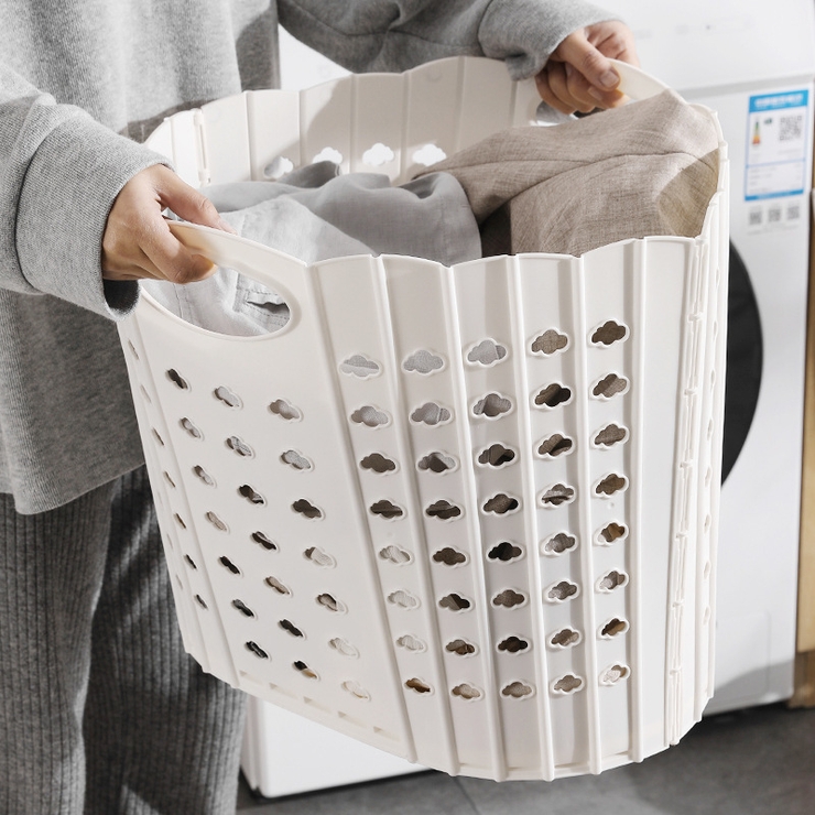 ランドリーバスケット 洗濯カゴ 洗濯用品 | PlusNao | 詳細画像5 