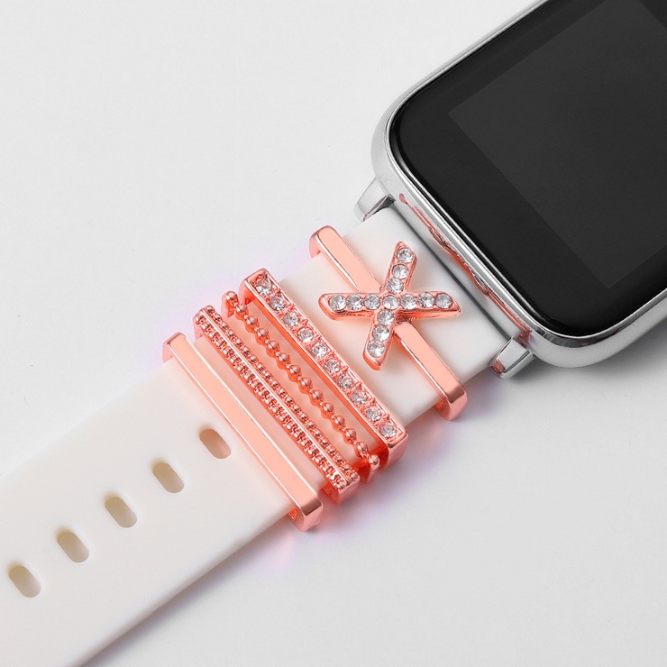 スマートウォッチアクセサリー 5個セット applewatch用バンドチャーム | PlusNao | 詳細画像11 