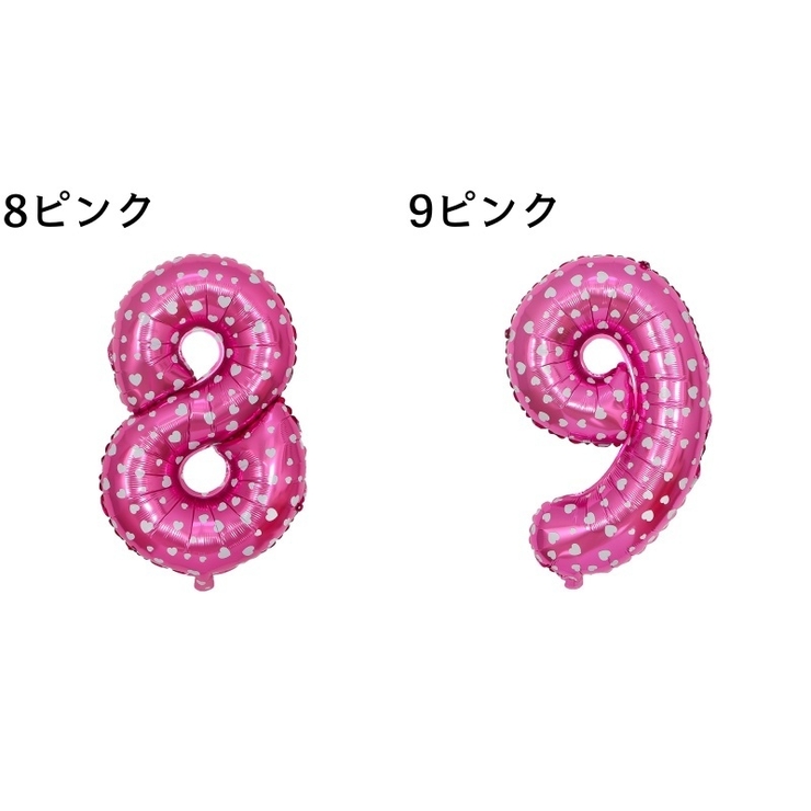 ナンバーバルーン アルミ風船 数字 | PlusNao | 詳細画像10 