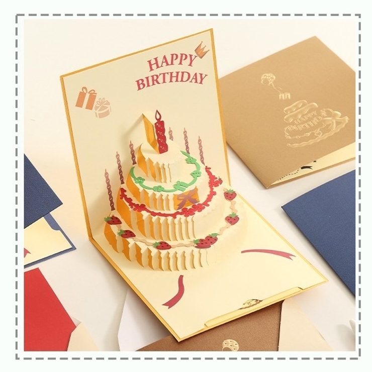 グリーティングカード バースデーカード お誕生日カード | PlusNao | 詳細画像5 