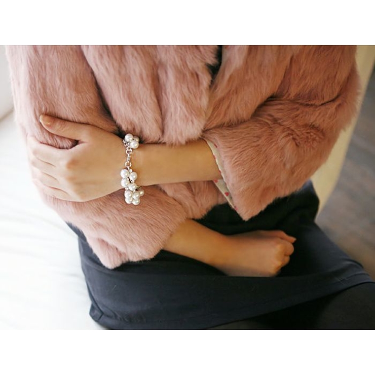 ブレスレット 腕輪 フェイクパール | PlusNao | 詳細画像5