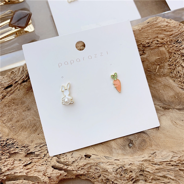 ピアス アシメントリ― うさぎ[品番：FQ000114901]｜PlusNao
