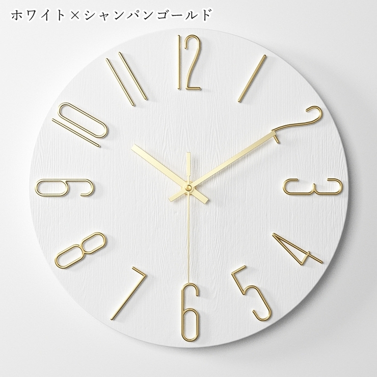 壁掛け時計 生活雑貨 丸形 | PlusNao | 詳細画像16 