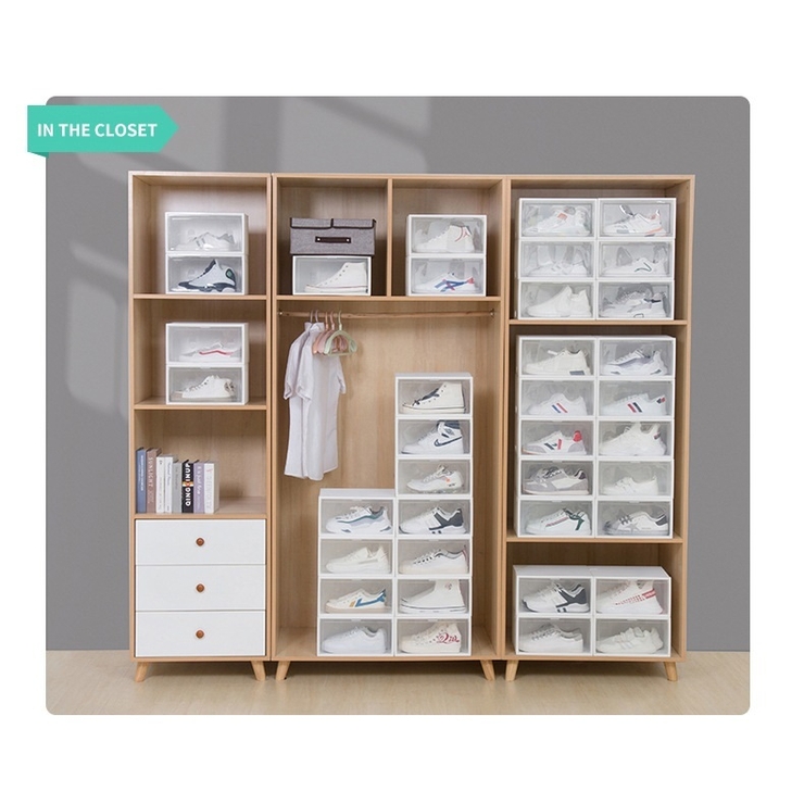 シューズボックス シューズケース 靴箱 | PlusNao | 詳細画像3 