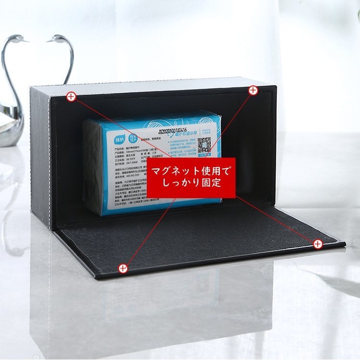 ティッシュケース ティッシュカバー フェイクレザー | PlusNao | 詳細画像11 