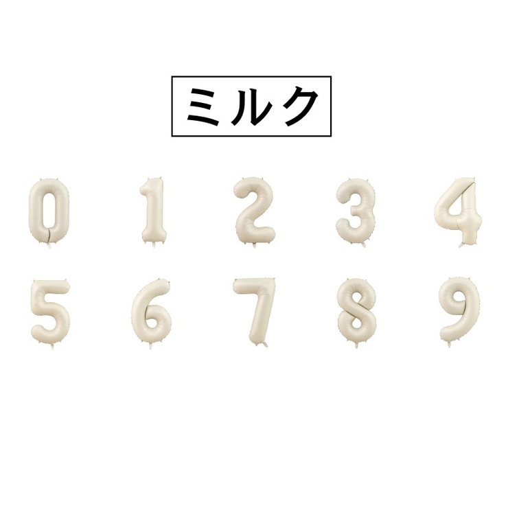 ナンバーバルーン アルミ風船 数字 | PlusNao | 詳細画像16 