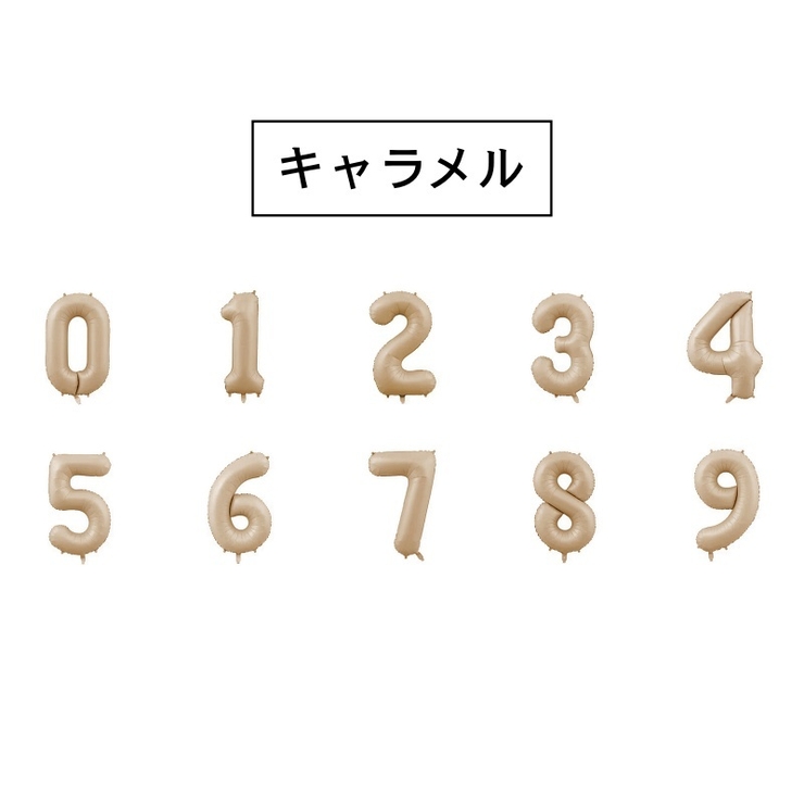 ナンバーバルーン アルミ風船 数字 | PlusNao | 詳細画像17 