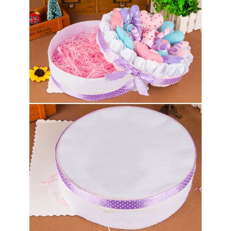 手作りキット ケーキ型小物入れ作成キット DIY[品番：FQ000111420