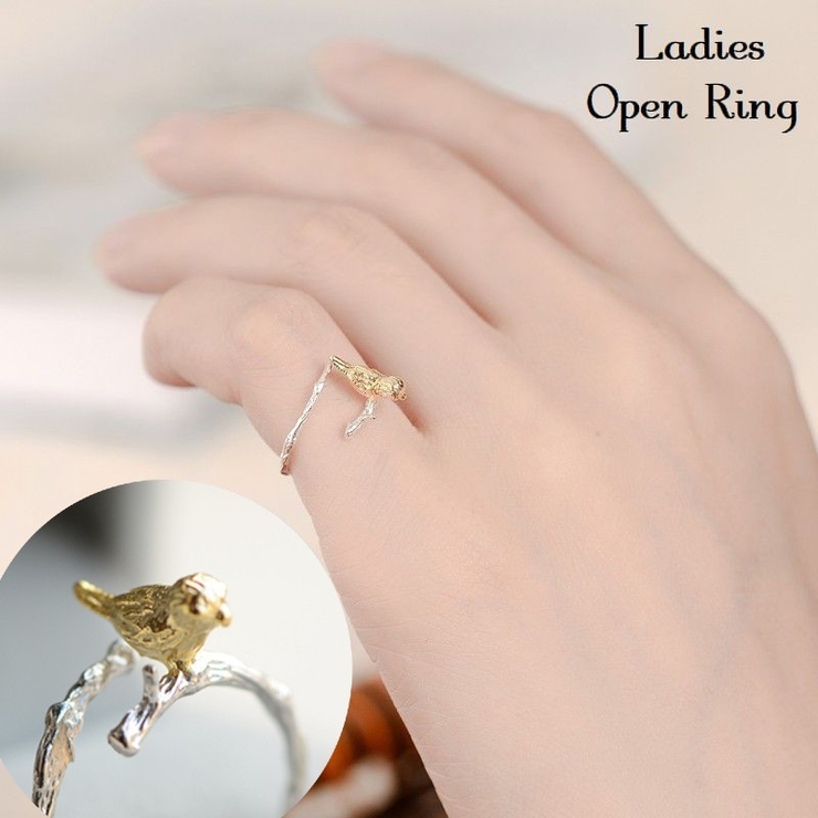 指輪 オープンリング アクセサリー | PlusNao | 詳細画像1 