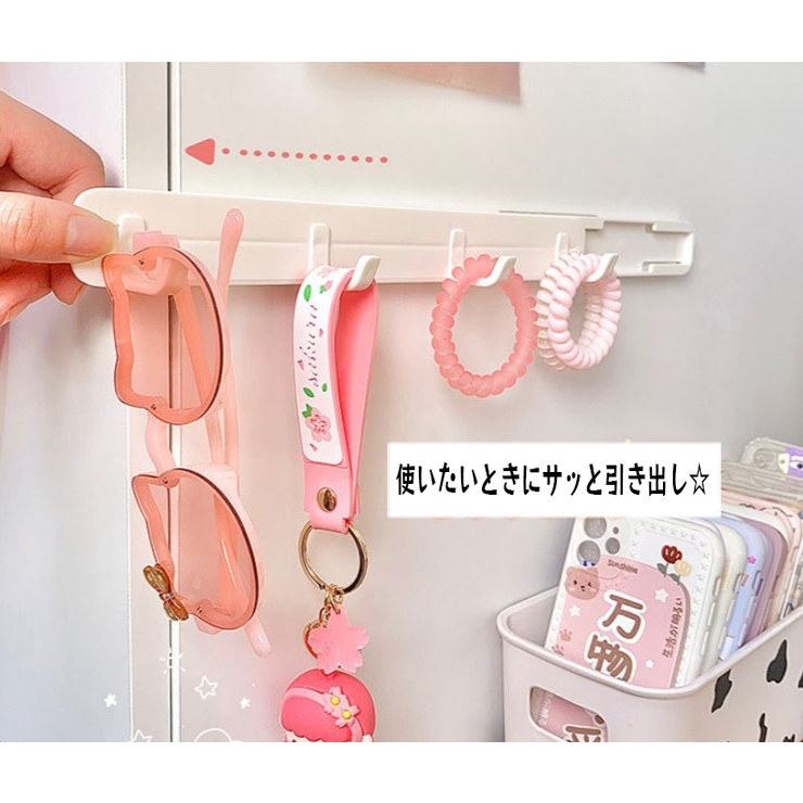 4連フック 粘着フック ウォールフック | PlusNao | 詳細画像7 