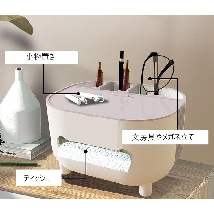 ティッシュケース ティッシュボックス 蓋付き | PlusNao | 詳細画像2 