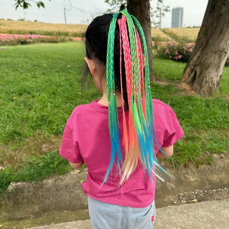エクステ エクステンション ヘアゴム付き | PlusNao | 詳細画像2 