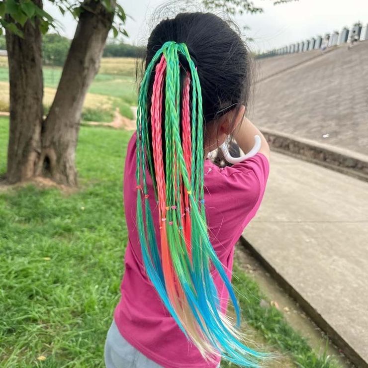 エクステ エクステンション ヘアゴム付き | PlusNao | 詳細画像3 