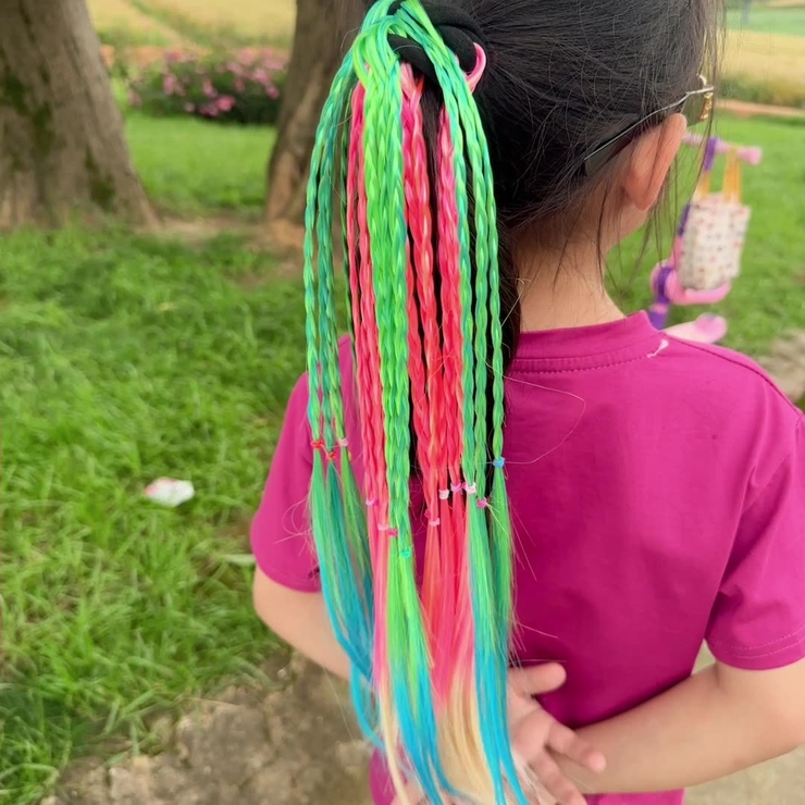 エクステ エクステンション ヘアゴム付き | PlusNao | 詳細画像4 