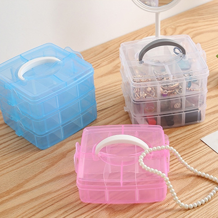 アクセサリーケース 3段 プラスチック | PlusNao | 詳細画像10 