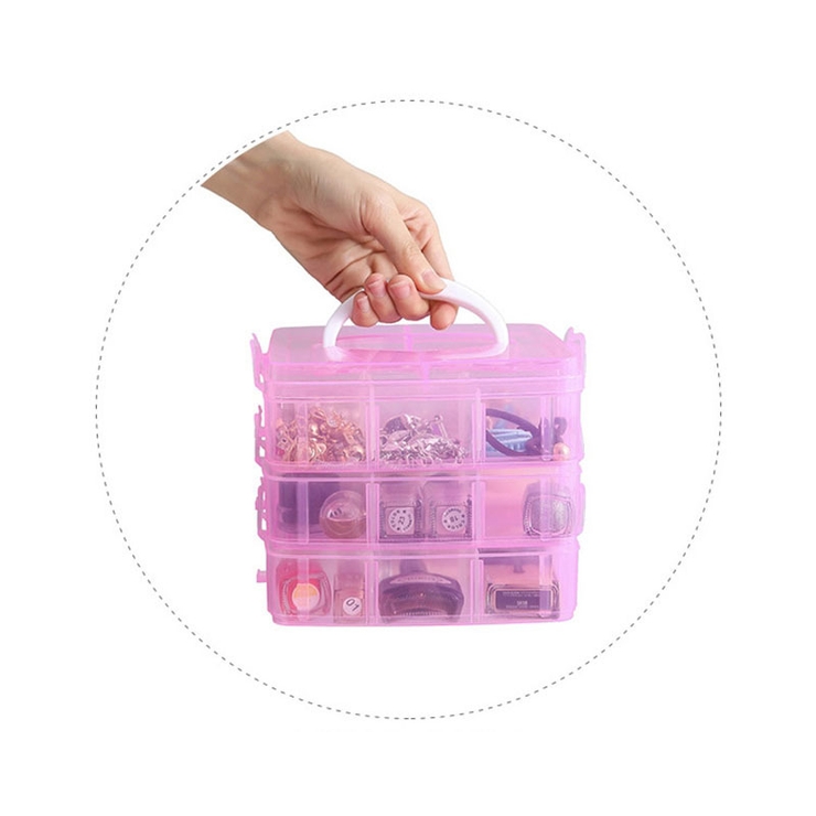 アクセサリーケース 3段 プラスチック | PlusNao | 詳細画像11 