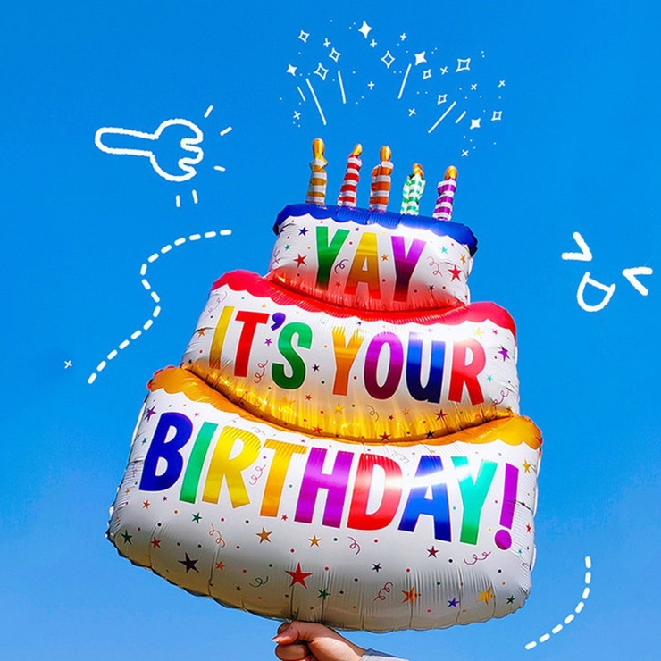 誕生日バルーン 風船 パーティー用品 | PlusNao | 詳細画像2 