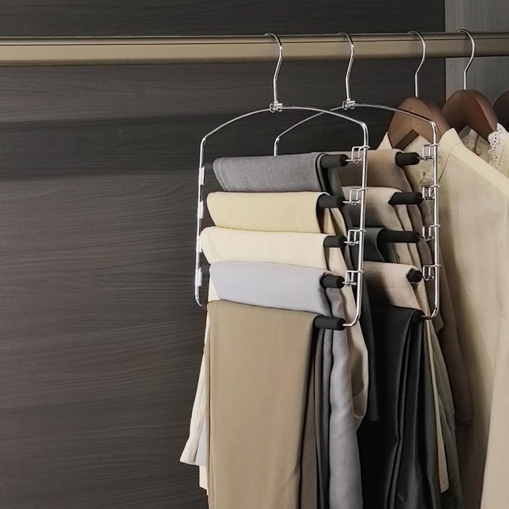 ズボンハンガー 5連 5段 | PlusNao | 詳細画像7 
