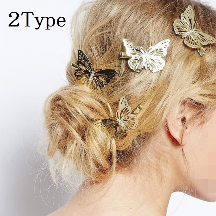 ヘアクリップ ヘアアクセサリー ヘアピン | PlusNao | 詳細画像1 